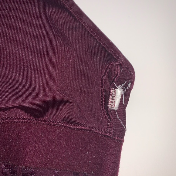 Maroon Sports Bra - Picture 6 of 6